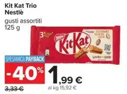 Carrefour Iper Kit Kat Trio Nestlé offerta