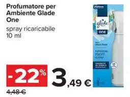 Carrefour Iper Profumatore per Ambiente Glade One offerta