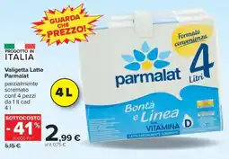 Carrefour Iper Valigetta Latte Parmalat offerta