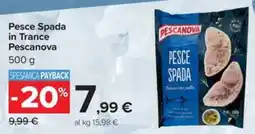 Carrefour Iper Pesce Spada Pescanova offerta
