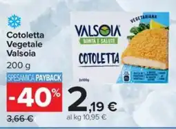 Carrefour Iper Cotoletta Vegetale ValsOia offerta