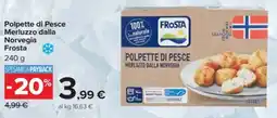 Carrefour Iper Polpette di pesce Frosta offerta