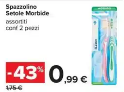 Carrefour Iper Spazzolino Setole Morbide offerta