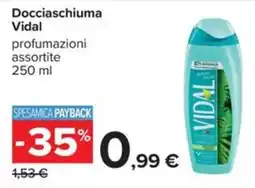 Carrefour Iper Docciaschiuma Vidal offerta