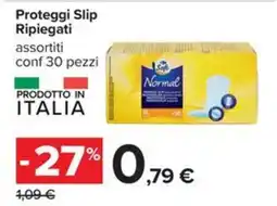 Carrefour Iper Proteggi Slip Ripiegati offerta
