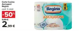 Carrefour Iper Carta Cucina Asciugoni Regina offerta