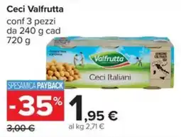 Carrefour Iper Ceci Valfrutta offerta