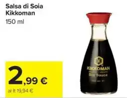 Carrefour Iper Salsa di Soia Kikkoman offerta