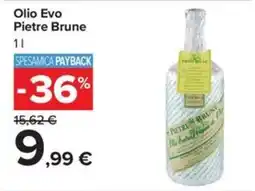 Carrefour Iper Olio Evo Pietre Brune offerta