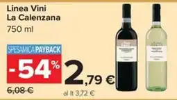 Carrefour Iper Linea Vini La Calenzana offerta