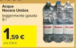 Carrefour Iper Acqua Nocera Umbra offerta