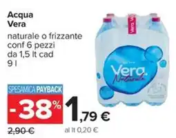 Carrefour Iper Acqua Vera offerta