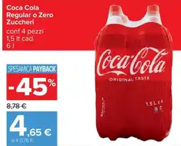 Carrefour Iper Coca Cola offerta