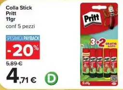 Carrefour Iper Colla Stick Pritt offerta