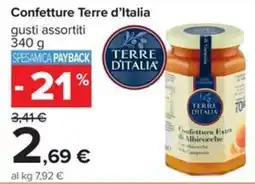 Carrefour Iper Confettura Terre d'Italia offerta