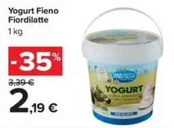 Carrefour Iper Yogurt Fieno Fiordilatte Meran offerta