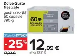 Carrefour Iper Dolce Gusto Nestcafé gusti assortiti offerta