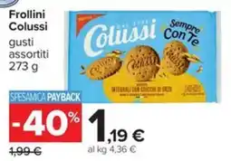 Carrefour Iper Frollini Colussi offerta