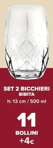 Carrefour Iper Bicchieri bibita offerta