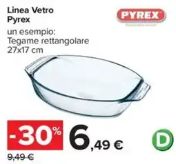 Carrefour Iper Tegame rettangolare Pyrex offerta