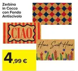 Carrefour Iper Zerbino in Cocco con Fondo Antiscivolo offerta