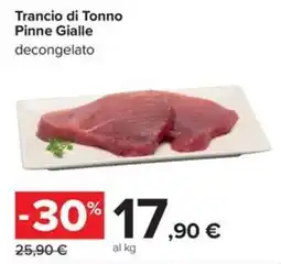 Carrefour Iper Trancio di Tonno Pinne Gialle offerta