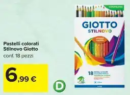 Carrefour Iper Pastelli colorati Stilnovo Giotto offerta
