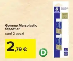 Carrefour Iper Gomme Marsplastic Staedtler offerta