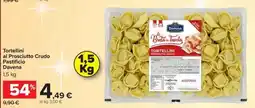 Carrefour Iper Tortellini al Prosciutto Crudo Davena offerta
