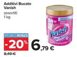 Carrefour Iper Additivi Bucato Vanish offerta
