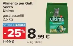 Carrefour Iper Alimento per Gatti Secco Ultima offerta