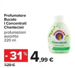 Carrefour Iper Profumatore Bucato I Concentrati Chanteclair offerta
