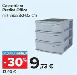 Carrefour Iper Cassettiera Pratika Office offerta