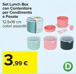 Carrefour Iper Set Lunch Box offerta