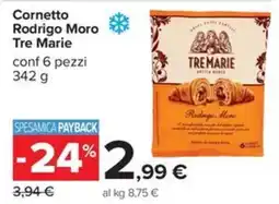 Carrefour Iper Cornetto Rodrigo Moro Tre Marie offerta