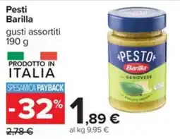 Carrefour Iper Pesto Barilla offerta