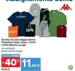 Carrefour Iper Linea Kappa Uomo offerta