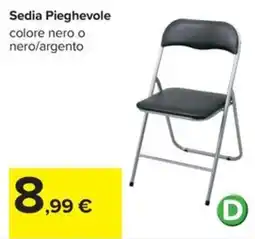 Carrefour Iper Sedia Pieghevole offerta