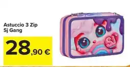 Carrefour Iper Astuccio 3 Zip Sj Gang offerta