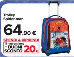 Carrefour Iper Trolley Spider-man offerta