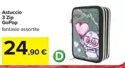 Carrefour Iper Astuccio 3 Zip GoPop offerta