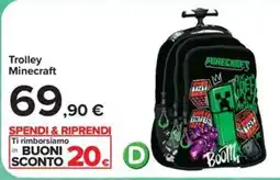 Carrefour Iper Trolley Minecraft offerta