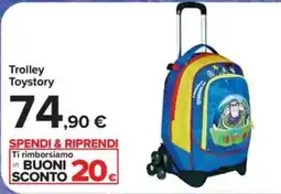 Carrefour Iper Trolley Toy Story offerta