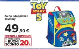 Carrefour Iper Zaino Sdoppiabile Toy Story offerta