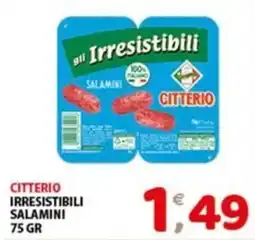 Mio Market Citterio Irresistibili Salamini offerta