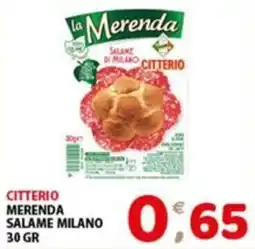 Mio Market La Merenda Salame Milano offerta