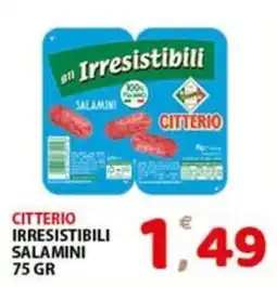 Premium Supermercati Citterio Irresistibili Salamini offerta