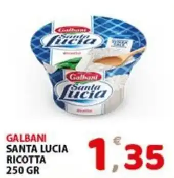 Premium Supermercati Galbani Santa Lucia Ricotta offerta