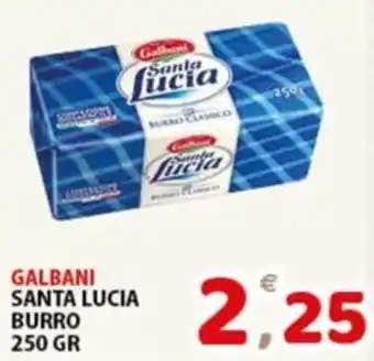 Premium Supermercati Galbani Santa Lucia burro offerta