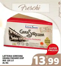 Premium Supermercati Latteria Soresina Grana Padano DOP offerta